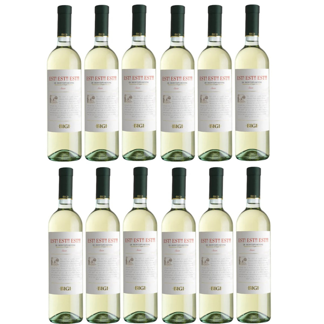 EST! EST!! EST!!! DOC di Montefiascone Weißwein Wein trocken Italien (12 x 0,75l) - Versanel -