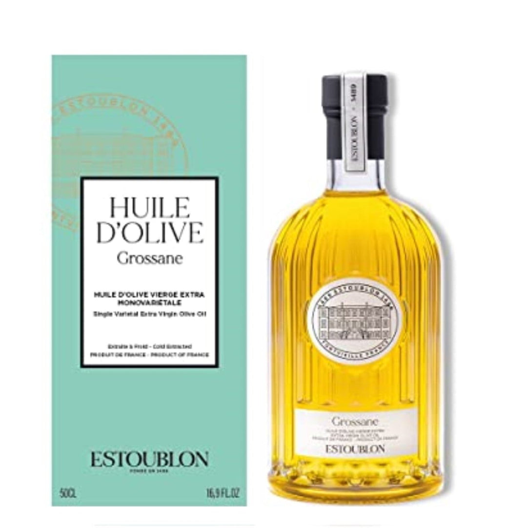 Estoublon Natives Olivenöl Extra "Grossane" - bewährte Qualität im neuen Gewand (1 x 0,5l) - Versanel -