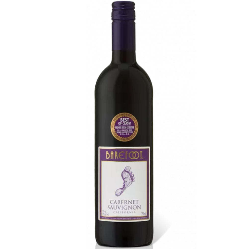 Barefoot Cabernet Sauvignon Rotwein Wein Trocken Kalifornien (6 x 0.75l) - Versanel -