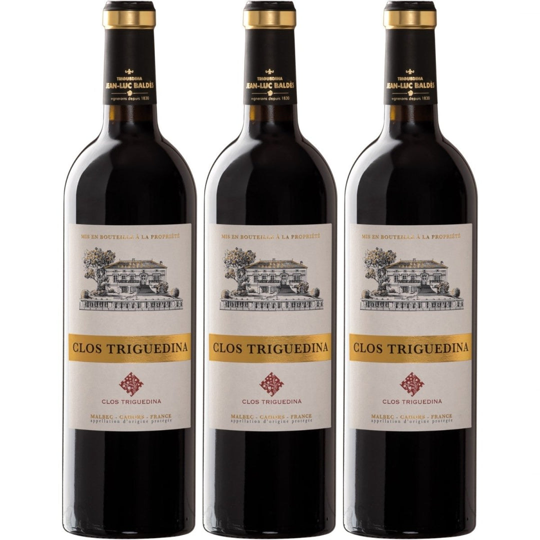 Famille Baldès Clos Triguedina Rotwein Cuvée Wein trocken Frankreich (3 x 0,75l) - Versanel -