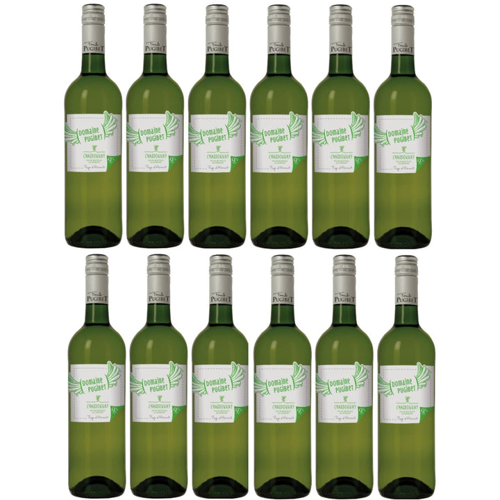 Famille Pugibet Blanc, Chardonnay Weißwein Wein trocken Frankreich (12 x 0,75l) - Versanel -