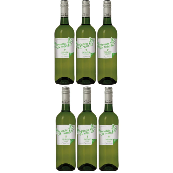 Famille Pugibet Blanc, Chardonnay Weißwein Wein trocken Frankreich (6 x 0,75l) - Versanel -