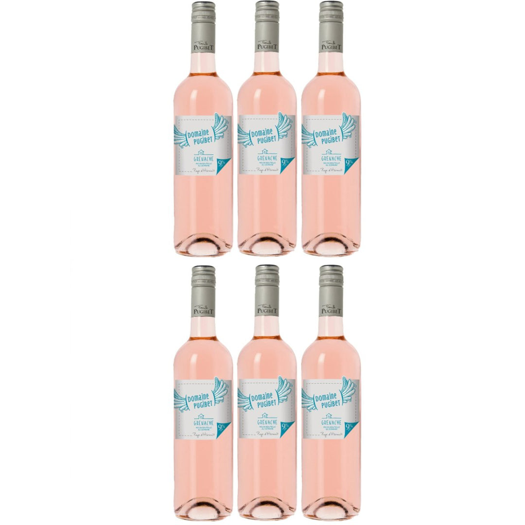 Famille Pugibet Rosé, Grenache Roséwein Wein trocken Frankreich (6 x 0,75l) - Versanel -