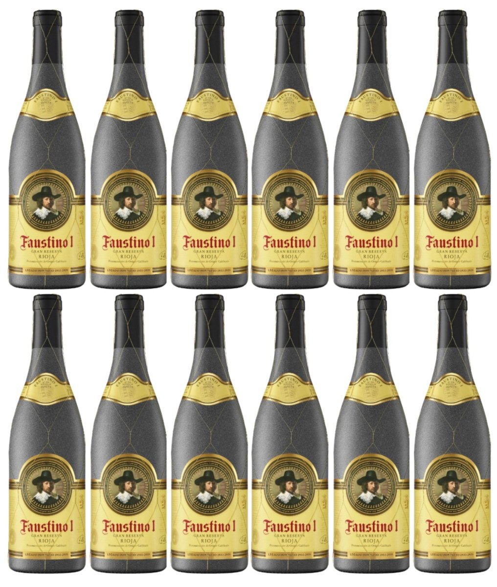 Faustino I Gran Reserva Rotwein Cuvèe Wein trocken Spanien ( 12 x 0,75l ) - Versanel -