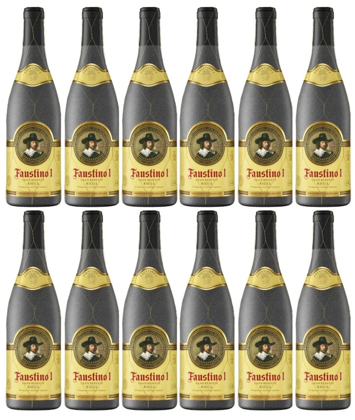 Faustino I Gran Reserva Rotwein Cuvèe Wein trocken Spanien ( 12 x 0,75l ) - Versanel -