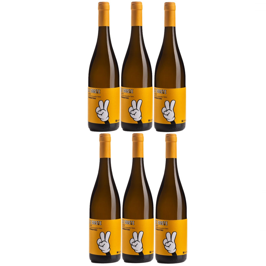 Federici Le Coste Vermentino Lazio IGT Weißwein Wein trocken Italien (6 x 0.75l) - Versanel -