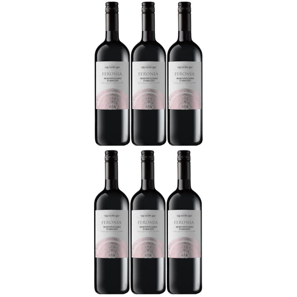 Feronia Montepulciano d\'Abruzzo (6 x Rotwein trocken Versanel Italien – Wein DOC