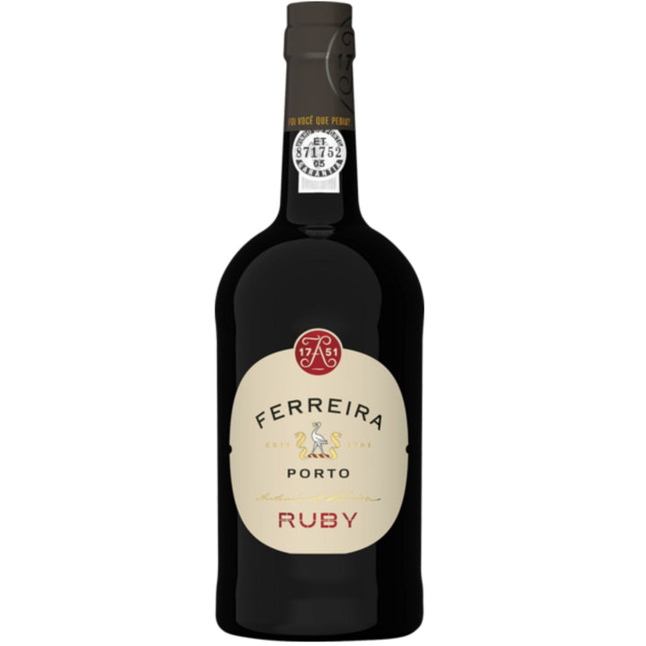 Ferreira Ruby Port Portwein Likörwein Dessertwein süß Portugal (6 x 0.75l) - Versanel -