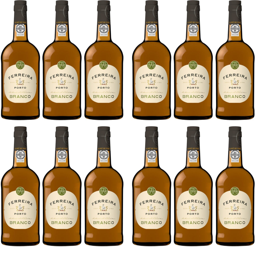 Ferreira White Port Portwein Likörwein Dessertwein Portugal (12 x 0.75l) - Versanel -