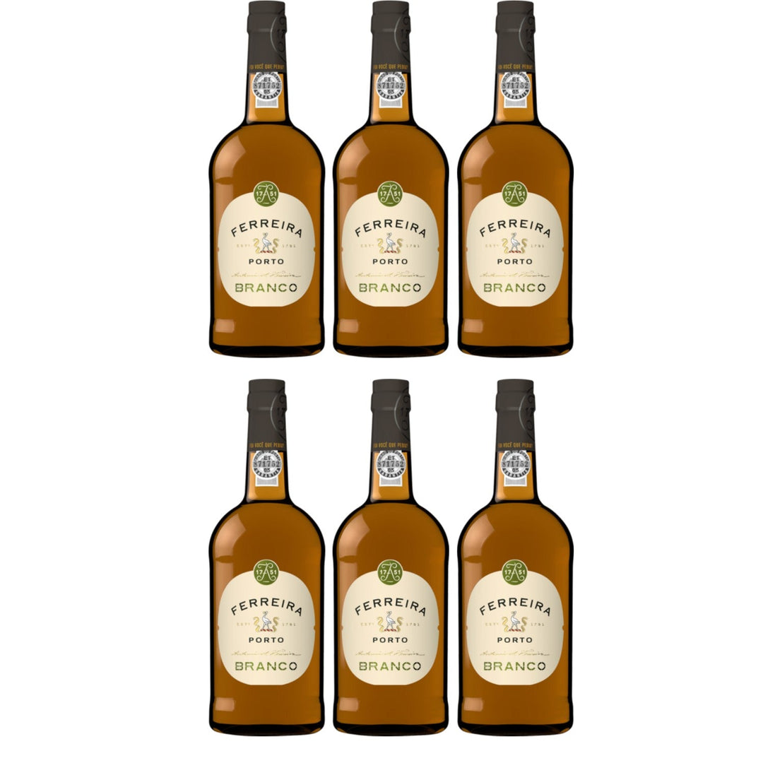 Ferreira White Port Portwein Likörwein Dessertwein Portugal (6 x 0.75l) - Versanel -