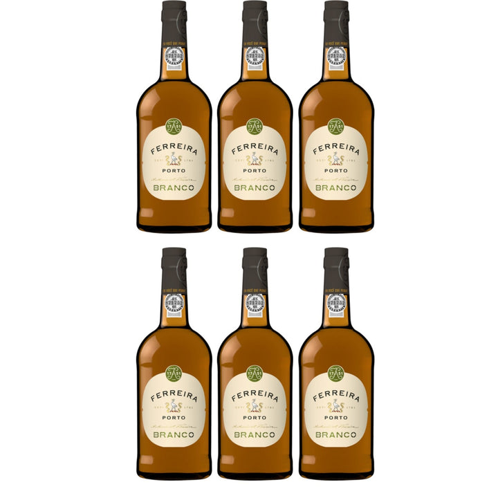 Ferreira White Port Portwein Likörwein Dessertwein Portugal (6 x 0.75l) - Versanel -