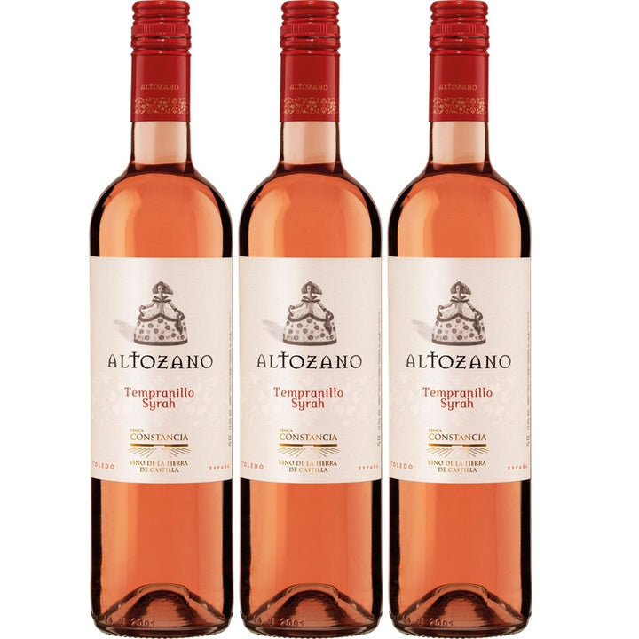 Finca Constancia Altozano Rosado Roséwein Wein trocken Spanien (3 x 0,75l) - Versanel -