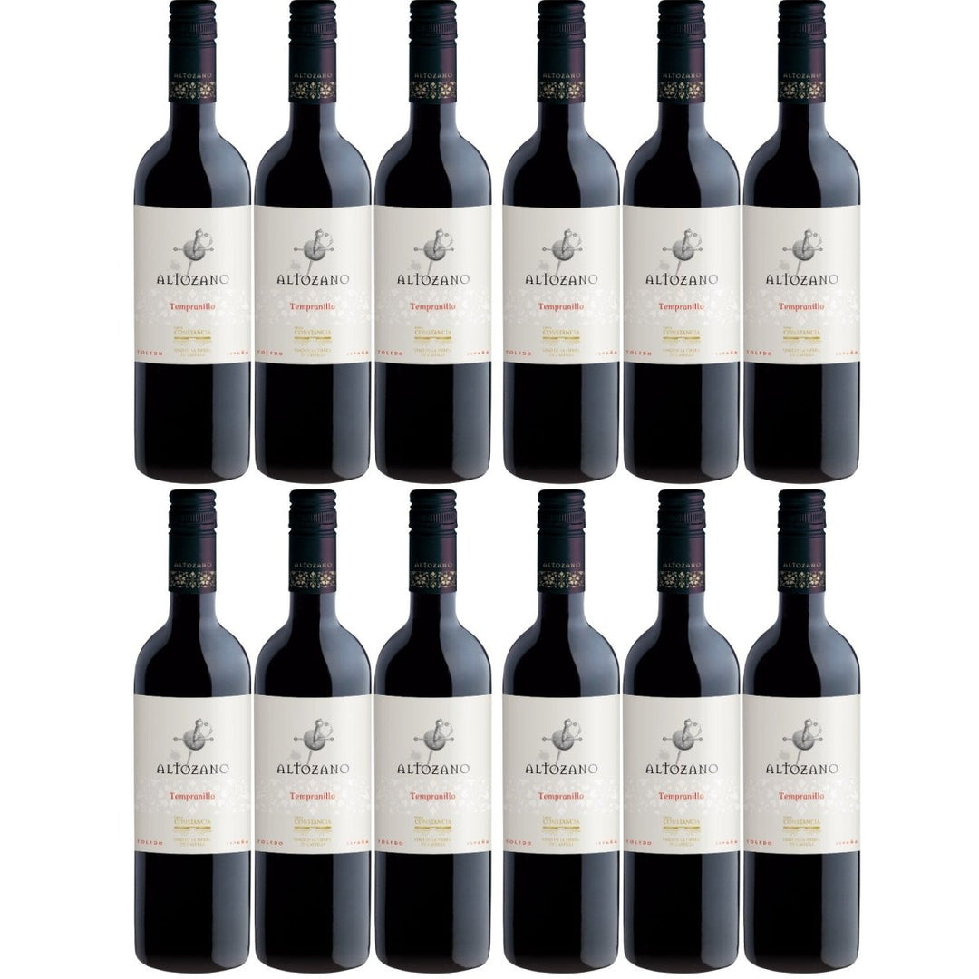 Finca Constancia Altozano Tempranillo Rotwein Wein trocken Spanien (12 x 0,75l) - Versanel -