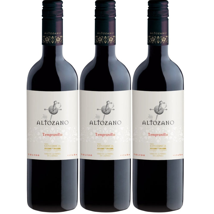 Finca Constancia Altozano Tempranillo Rotwein Wein trocken Spanien (3 x 0,75l) - Versanel -