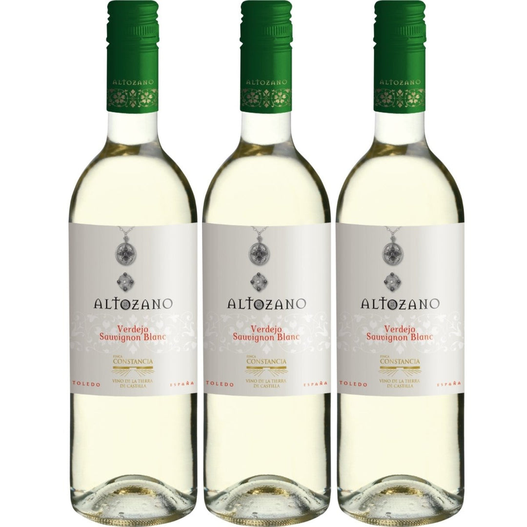 Finca Constancia Altozano Verdejo & Sauvignon Blanc Weißwein Wein trocken Spanien (3 x 0,75l) - Versanel -