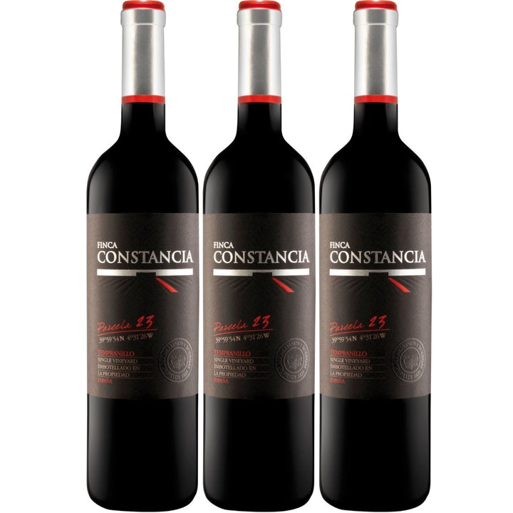 Finca Constancia Parcela 23 Tempranillo Rotwein Wein trocken Spanien (3 x 0,75l) - Versanel -
