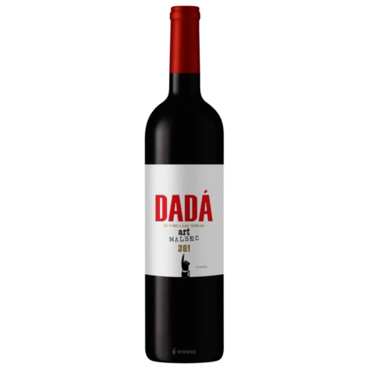 Finca Las Moras Dadá 391 Art Malbec trocken Rotwein Wein Argentinien (12 x 0,75l) - Versanel -