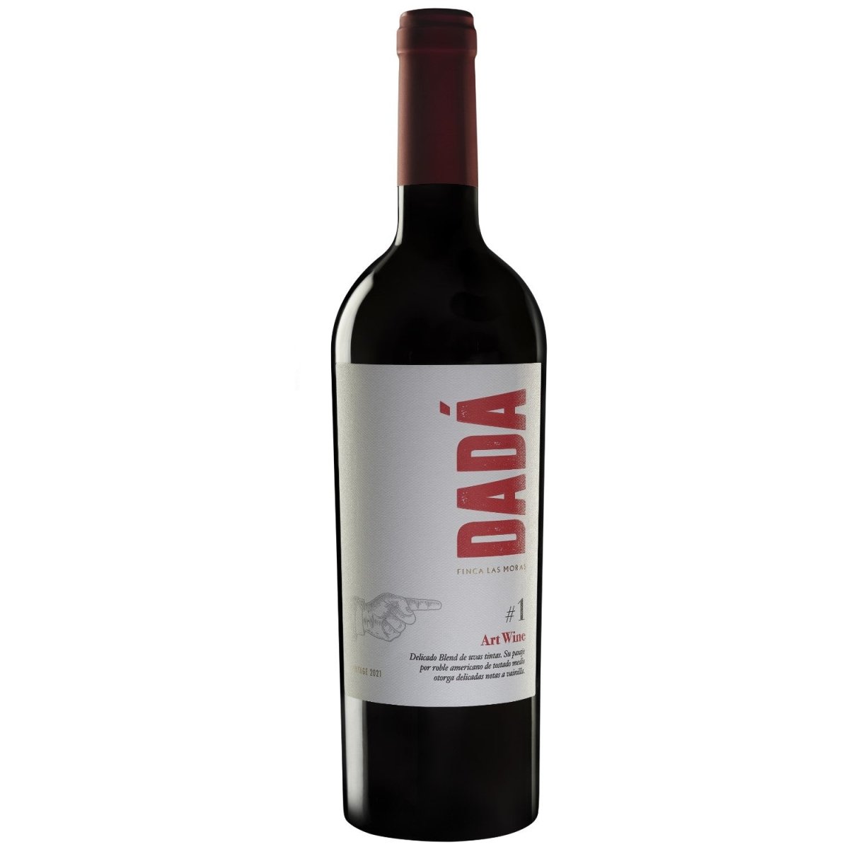 Finca Las Moras DADÁ No.1 Rotwein veganer Wein halbtrocken Argentinien (6 x 0.75l) - Versanel -
