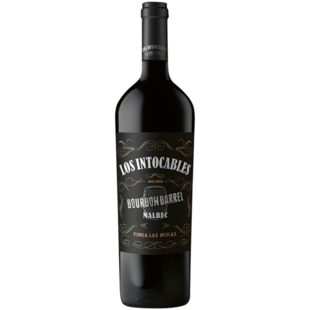 Finca Las Moras Los Intocables Black Malbec Rotwein veganer Wein trocken Argentinien (1 x 0.75l) - Versanel -