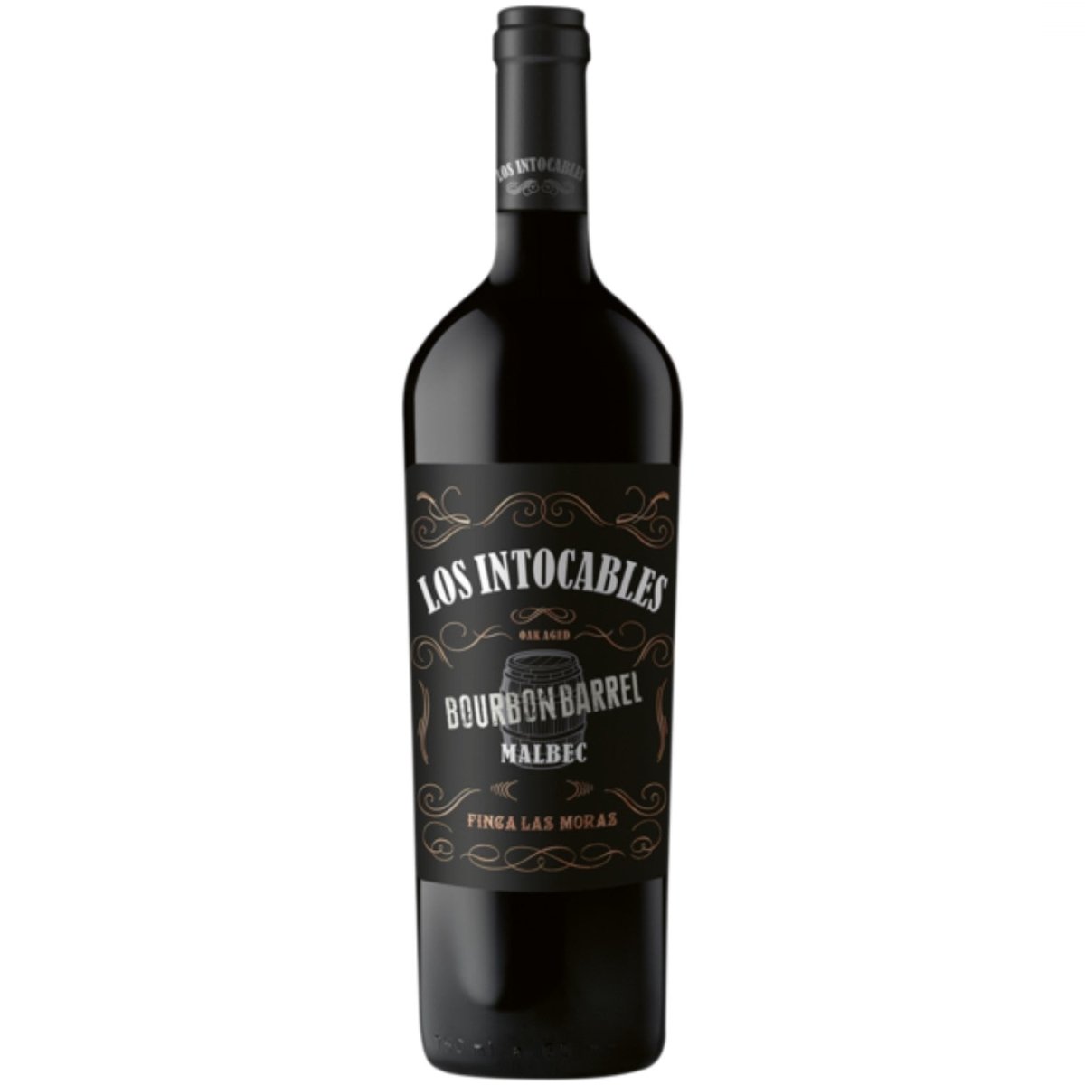 Finca Las Moras Los Intocables Black Malbec Rotwein veganer Wein trocken Argentinien (6 x 0.75l) - Versanel -
