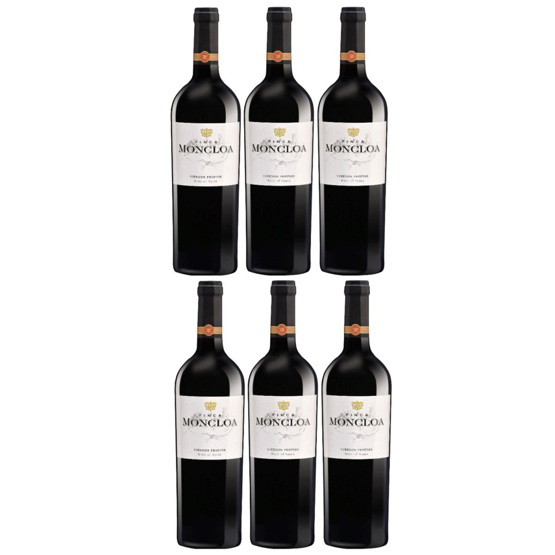 Finca Moncloa Syrah Cabernet Rotwein Wein trocken Spanien (6 x 0,75l) - Versanel -