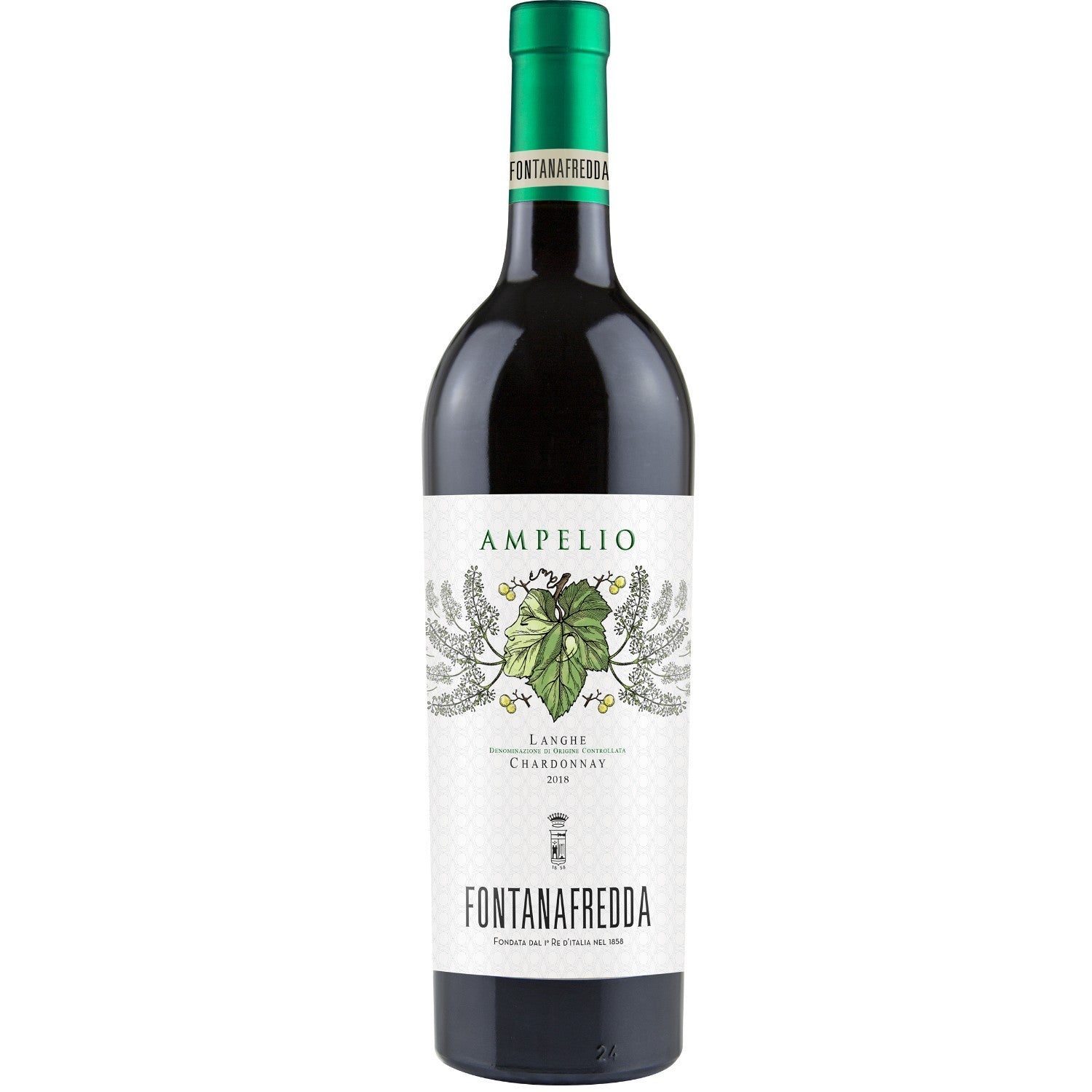 Fontanafredda Ampelio Langhe DOC Chardonnay Weißwein Wein trocken Italien (6 x 0.75l) - Versanel -