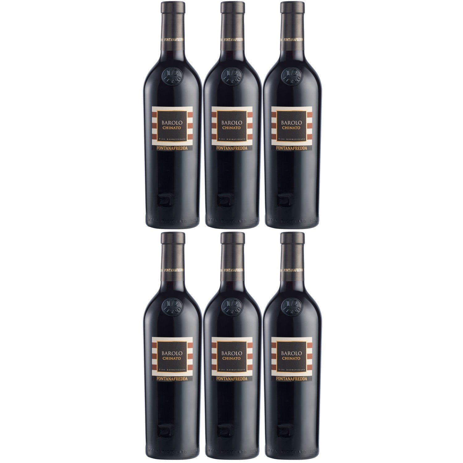 Fontanafredda Barolo Chinato Rotwein Wein süß Italien (6 x 0.75l) - Versanel -