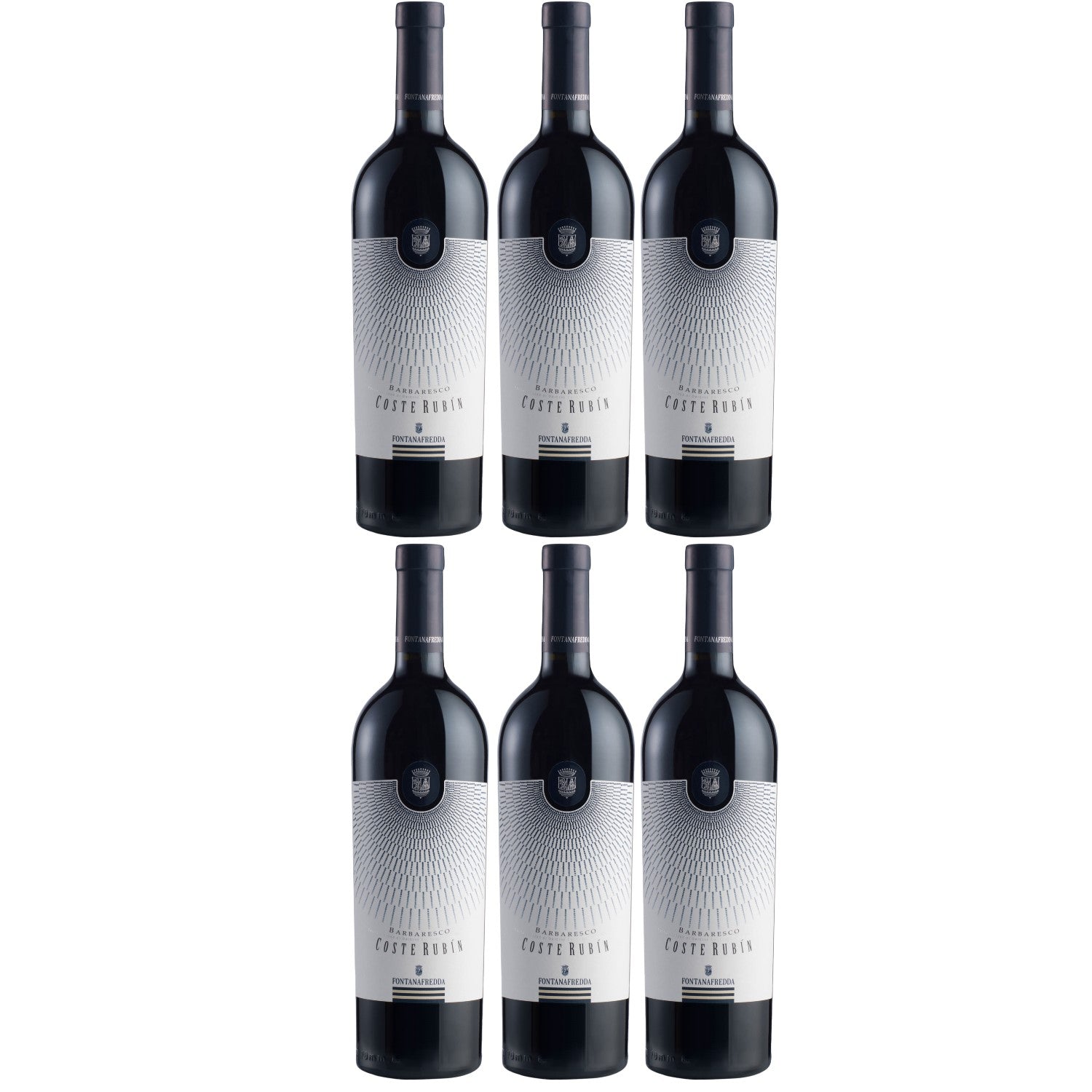 Fontanafredda Coste Rubin Barbaresco DOCG Rotwein Wein trocken Italien (6 x 0.75l) - Versanel -