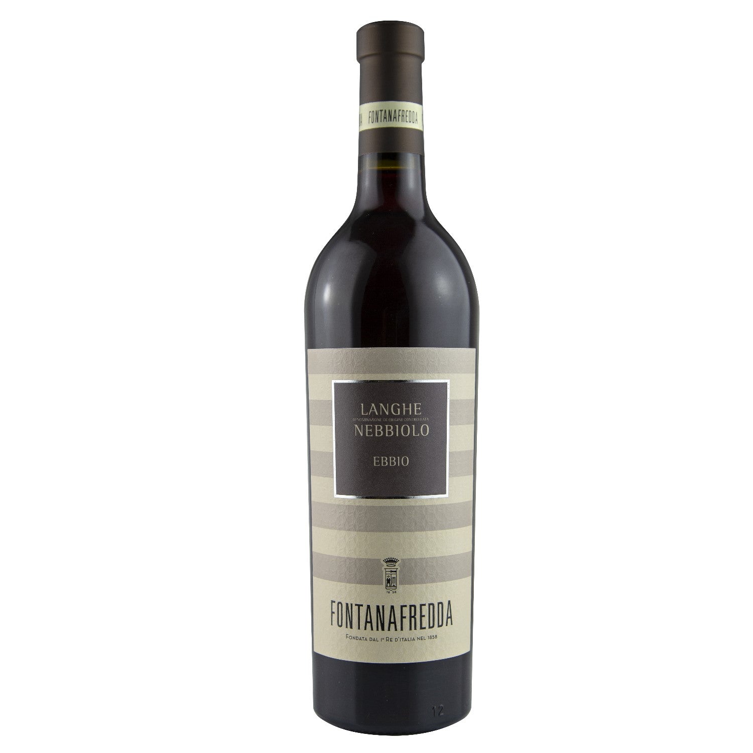 Fontanafredda Ebbio Langhe Nebbiolo DOC Rotwein Wein trocken Italien (12 x 0.75l) - Versanel -