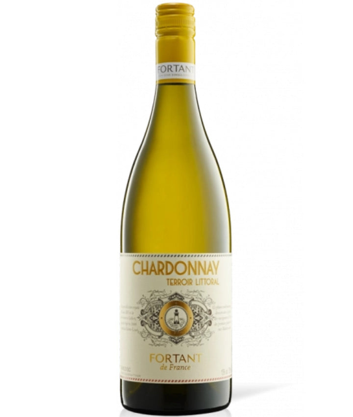 Fortant de France Chardonnay Terroir Littoral Weißwein Wein Trocken Frankreich (6 x 0.75l) - Versanel -
