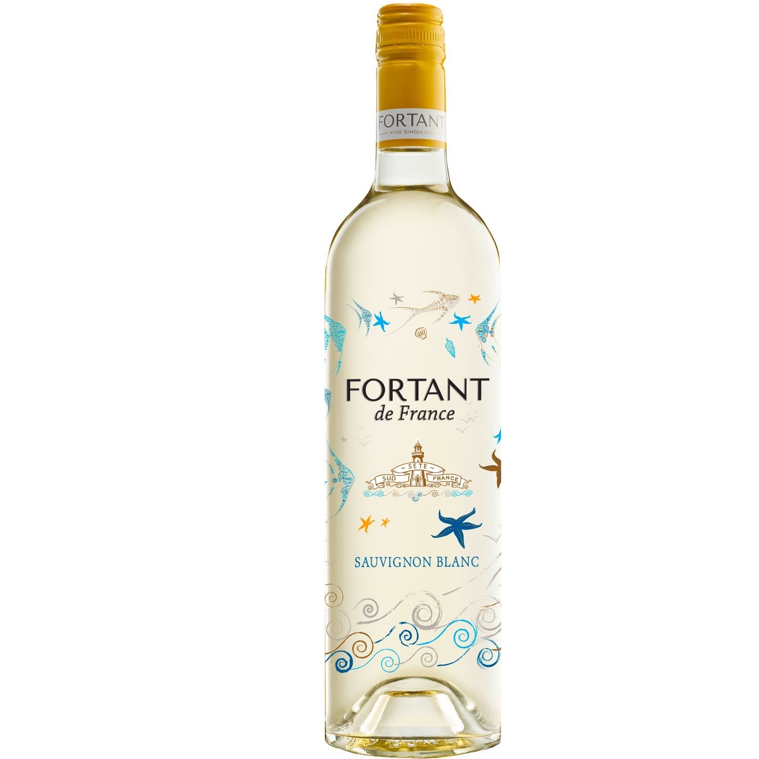 Fortant der France Sauvignon Blanc Edition Weißwein Wein halbtrocken Frankreich (12 x 0.75l) - Versanel -