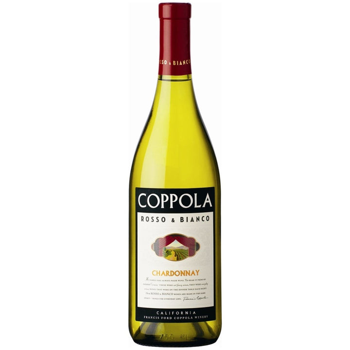 Francis Ford Coppola Winery Rosso & Bianco Chardonnay Weißwein Wein trocken Nappa Valley Kalifornien (6 x 0.75l) - Versanel -