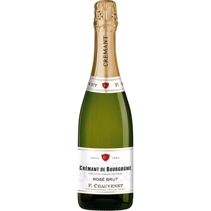 Francoise Chauvenet Crémant de Bourgogne Rosé Brut AOC Schaumwein Frankreich (3 x 0,75l) - Versanel -