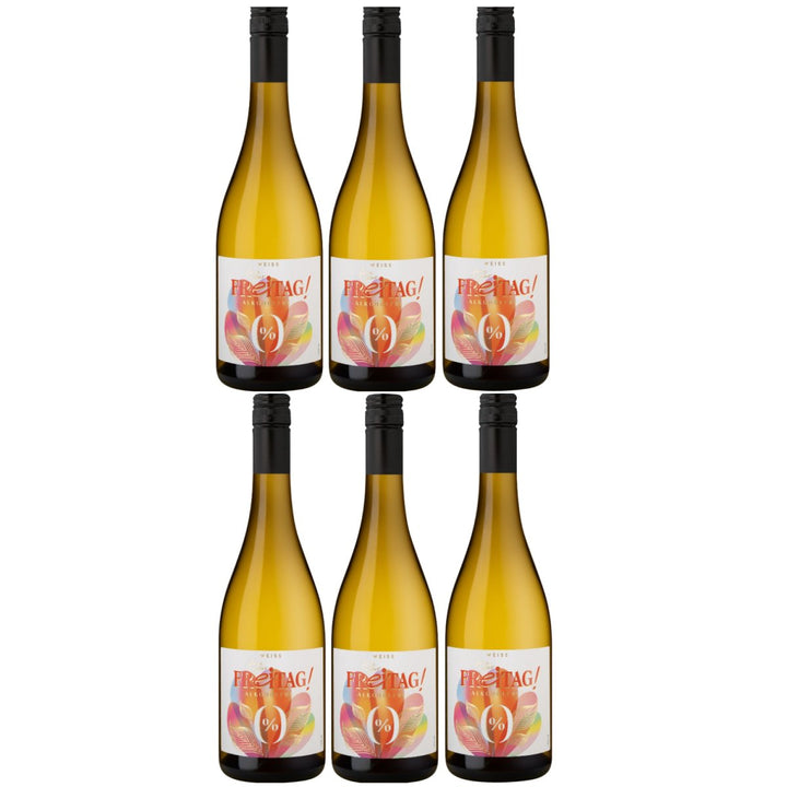 Freitag Free your Freitag! Alkoholfrei Weißwein Wein Deutschland (6 x 0,75l) - Versanel -