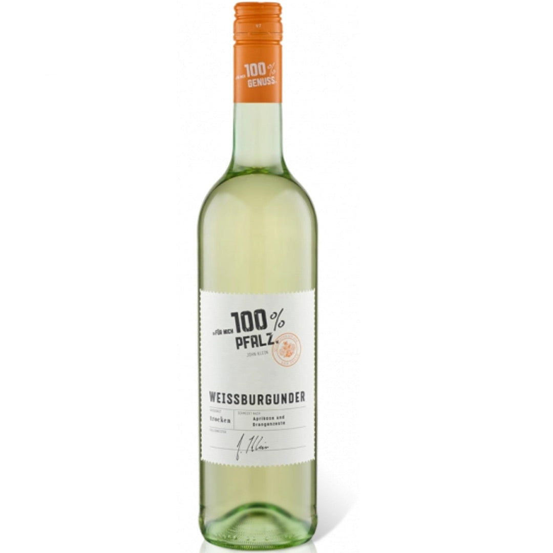 Für mich 100% Pfalz Weißburgunder Weißwein Wein Trocken (6 x 0.75l) - Versanel -