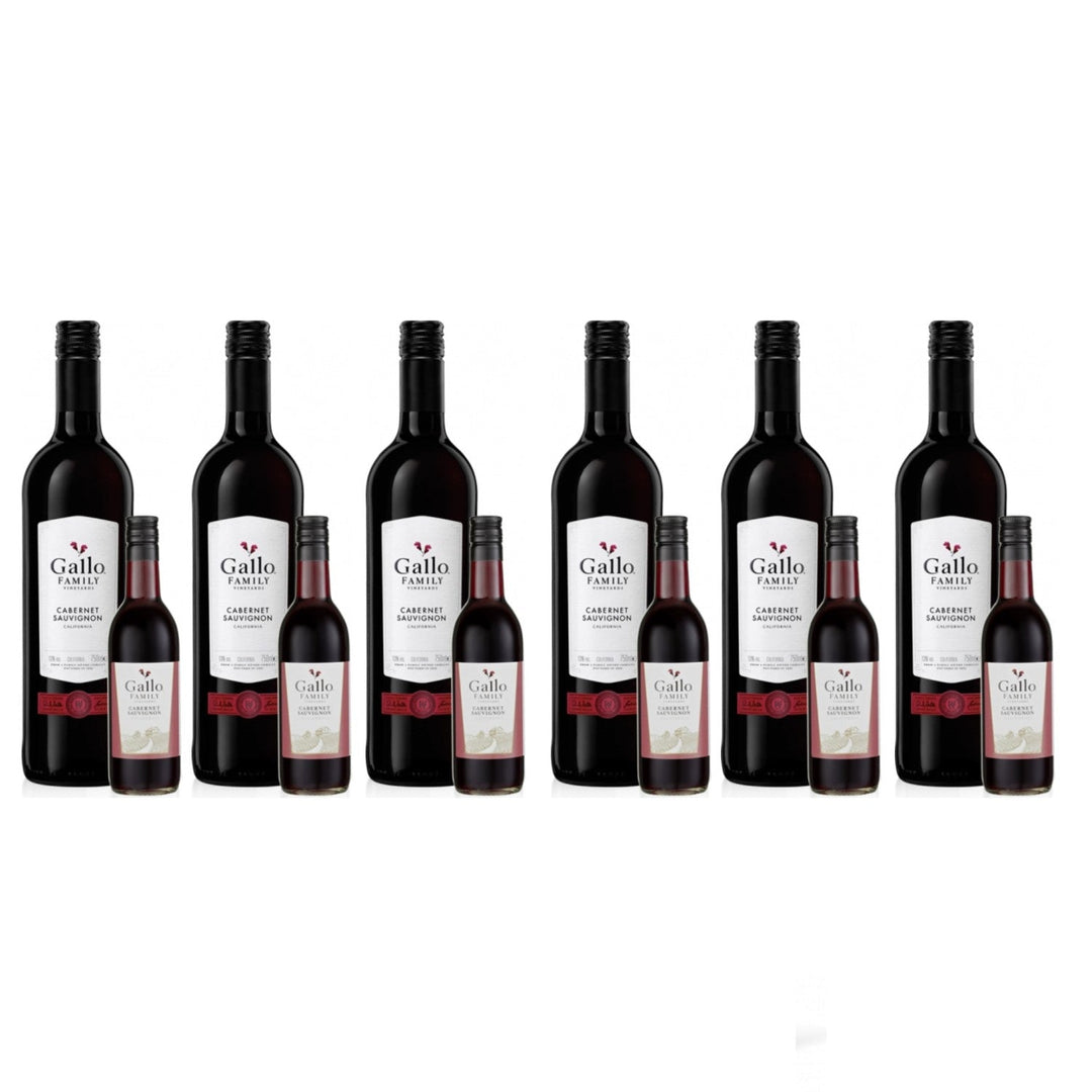 Gallo Family Vineyards Cabernet Sauvignon red wine semi-dry (6 x