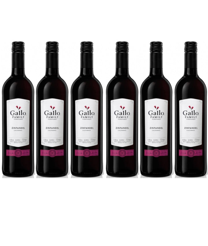 Gallo Family Vineyards Zinfandel Rotwein Wein Trocken (6 x 0.75l) - Versanel -