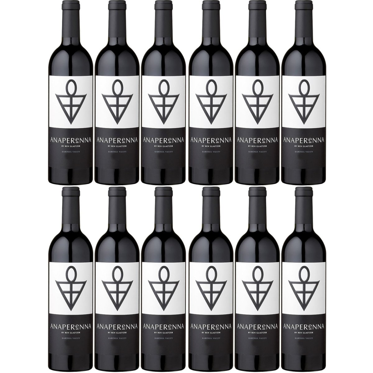 Glaetzer Anaperenna Barossa Valley Rotwein veganer Wein trocken Australien (12 x 0.75l) - Versanel -