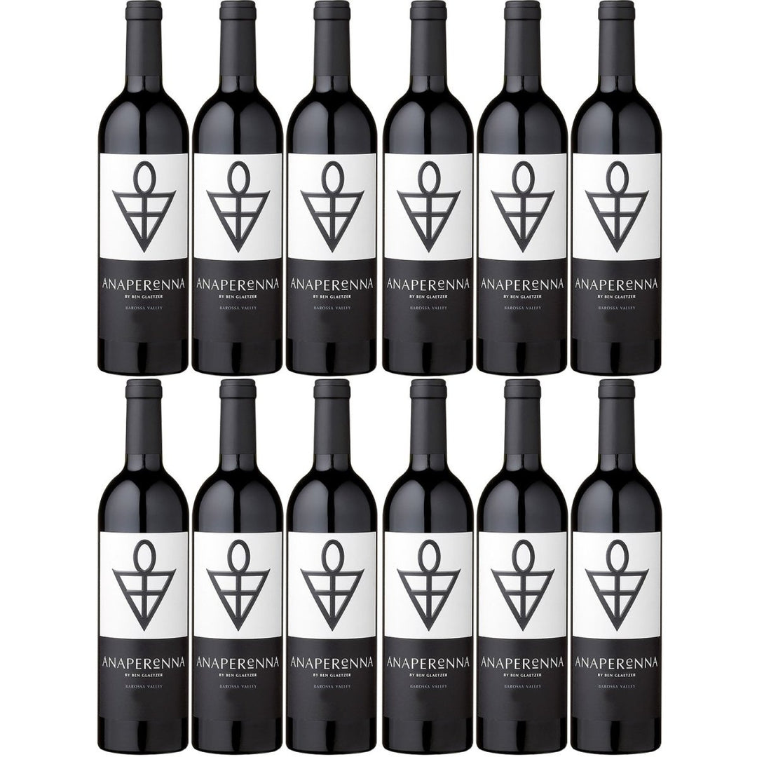 Glaetzer Anaperenna Barossa Valley Rotwein veganer Wein trocken Australien (12 x 0.75l) - Versanel -