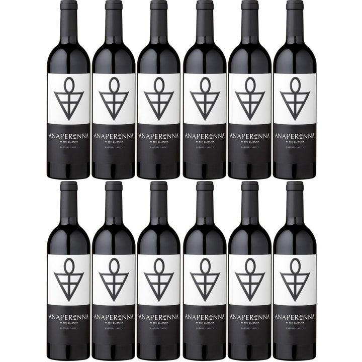 Glaetzer Anaperenna Barossa Valley Rotwein veganer Wein trocken Australien (12 x 0.75l) - Versanel -