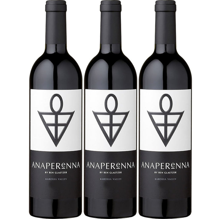 Glaetzer Anaperenna Barossa Valley Rotwein veganer Wein trocken Australien (3 x 0.75l) - Versanel -
