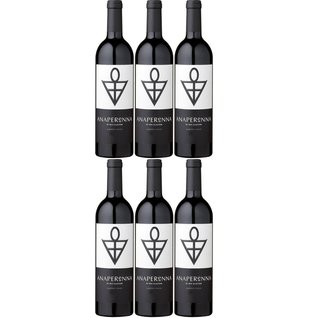 Glaetzer Anaperenna Barossa Valley Rotwein veganer Wein trocken Australien (6 x 0.75l) - Versanel -