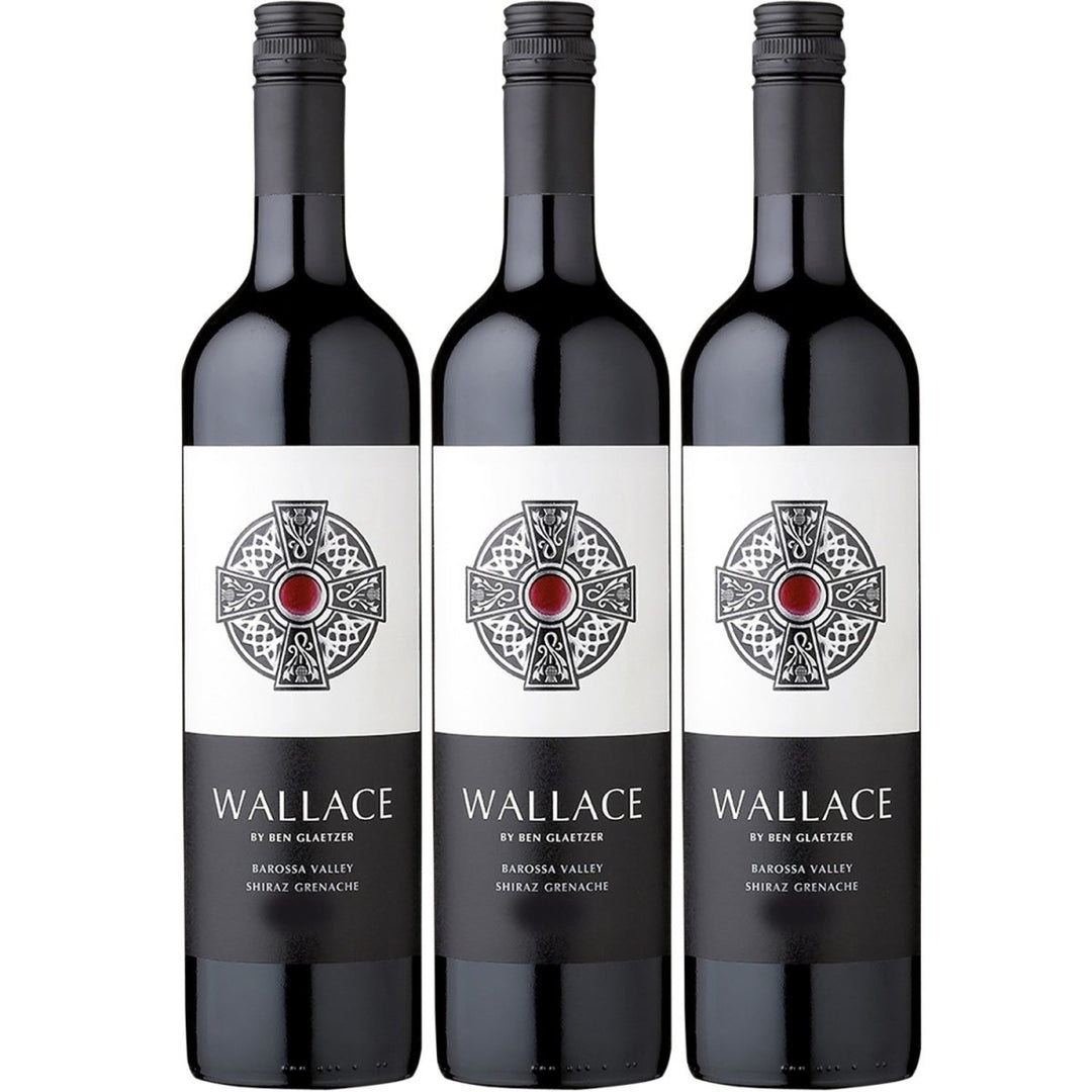 Glaetzer Wallace Barossa Valley Rotwein Cuvée veganer Wein trocken Australien (3 x 0.75l) - Versanel -