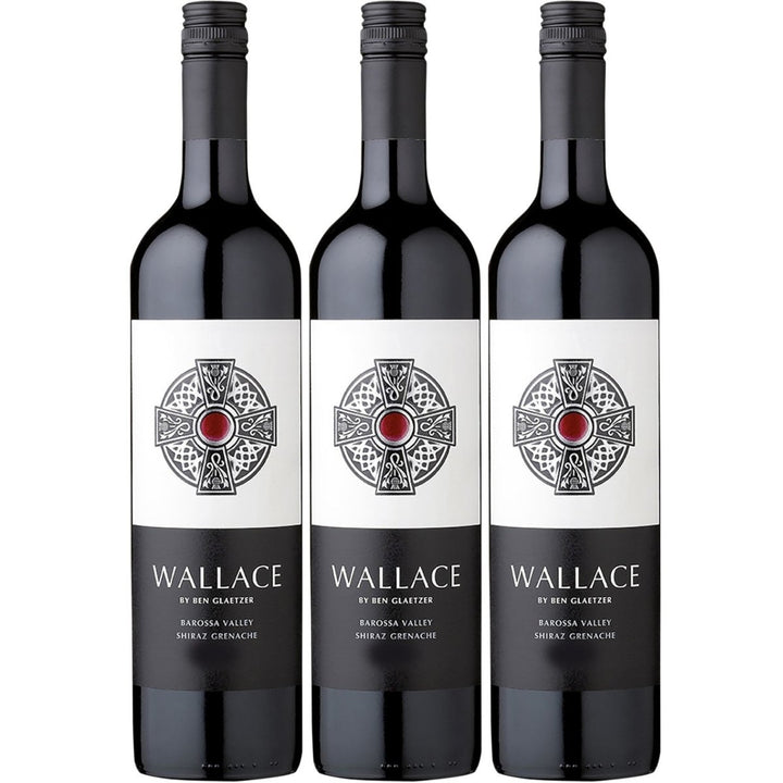 Glaetzer Wallace Barossa Valley Rotwein Cuvée veganer Wein trocken Australien (3 x 0.75l) - Versanel -