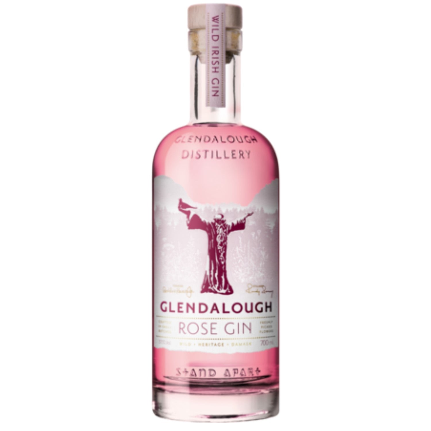 Glendalough Wild Rosé Gin Irland (6 x 0.7l) - Versanel -