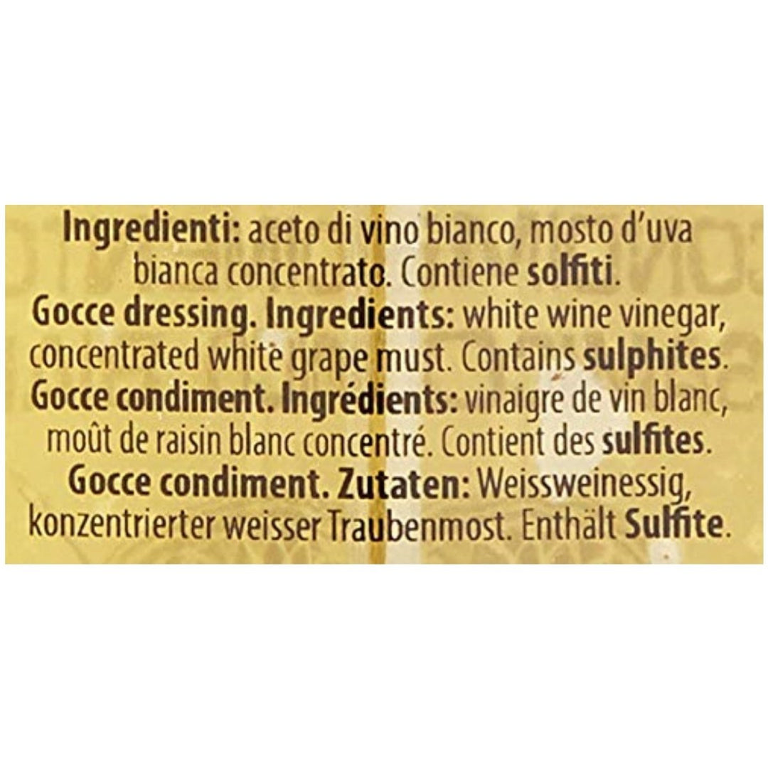 Gocce Balsama Bianco Weißer Balsamessig (12 x 1.0l) - Versanel -