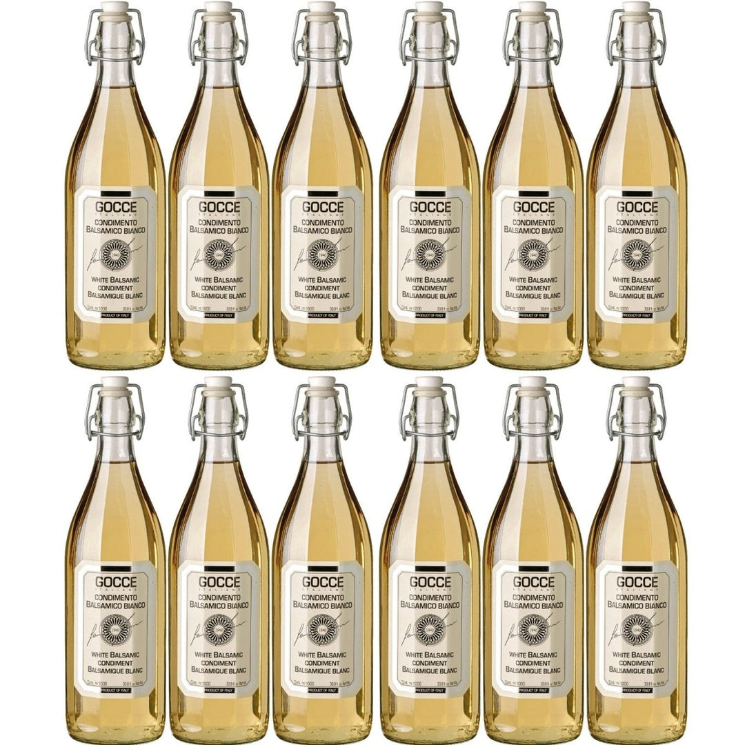 Gocce Balsama Bianco Weißer Balsamessig (12 x 1.0l) - Versanel -