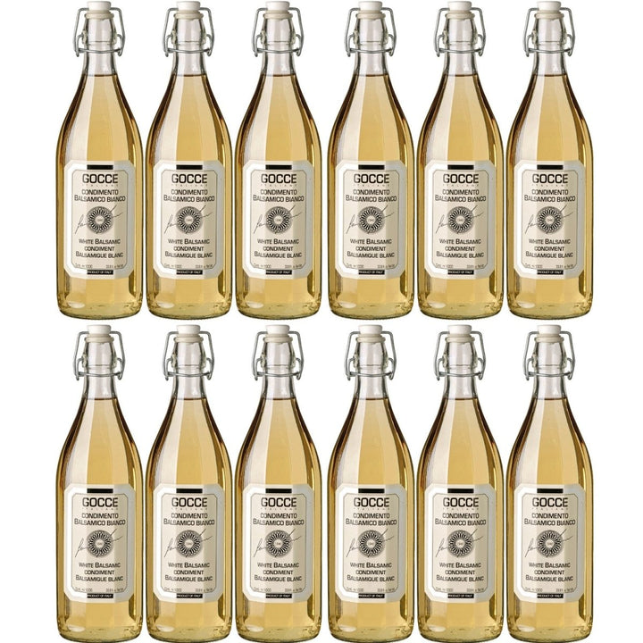Gocce Balsama Bianco Weißer Balsamessig (12 x 1.0l) - Versanel -