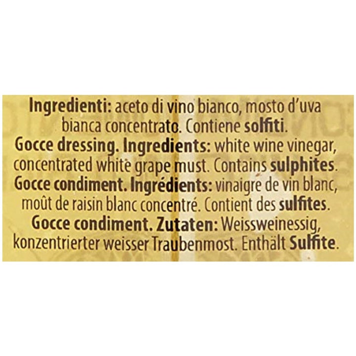 Gocce Balsama Bianco Weißer Balsamessig (6 x 1.0l) - Versanel -