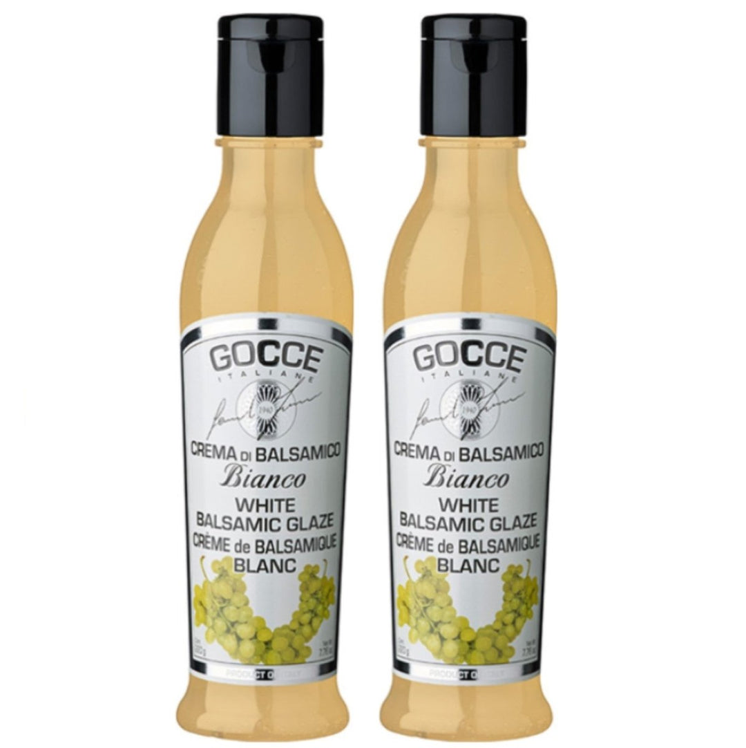 Gocce Crema di Balsama Bianco Weiße Balsamico Creme (2 x 220 g) - Versanel -